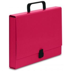 Teczka z rączką VauPe A4/4cm Classic, Różowa